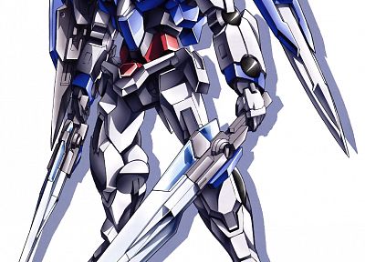 Gundam, оружие, Gundam 00, простой фон, мечи, GN привод - обои на рабочий стол