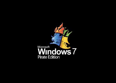 черный цвет, The Pirate Bay, Microsoft Windows - случайные обои для рабочего стола
