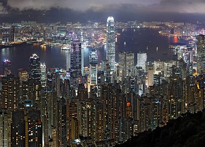 города, архитектура, здания, Гонконг - копия обоев рабочего стола