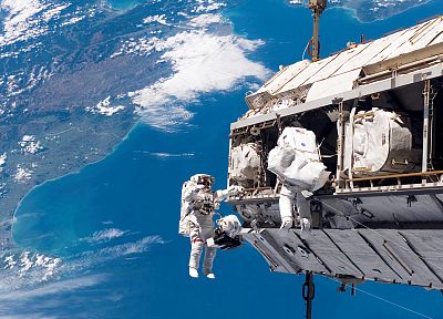 астронавты - случайные обои для рабочего стола