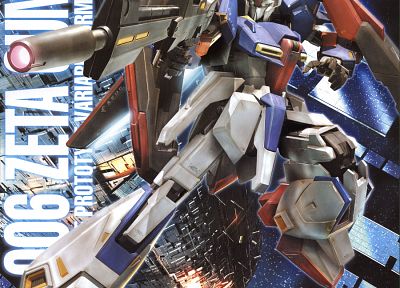 Mobile Suit Zeta Gundam - оригинальные обои рабочего стола