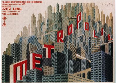 Метрополис, постеры фильмов - обои на рабочий стол