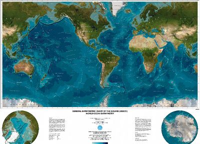 карты, океаны, графики - случайные обои для рабочего стола