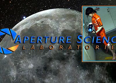 Aperture Laboratories - оригинальные обои рабочего стола
