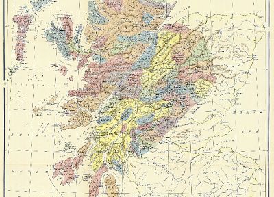 карты, Шотландия - копия обоев рабочего стола