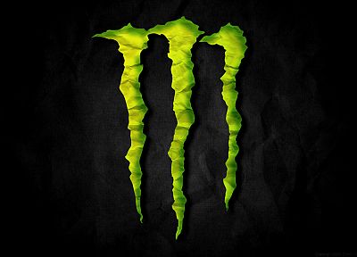 логотипы, Monster Energy - оригинальные обои рабочего стола