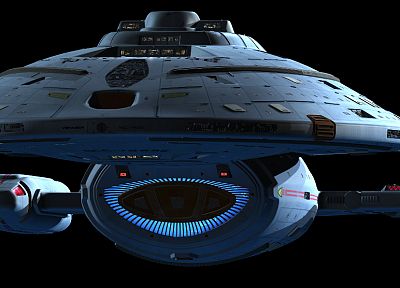 USS Voyager, Star Trek Voyager - оригинальные обои рабочего стола