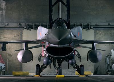 самолет, F- 16 Fighting Falcon - обои на рабочий стол