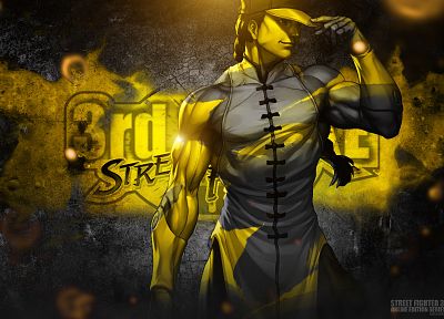 Bosslogic, Artgerm, Юн, Street Fighter III : третье Strike Online издание - обои на рабочий стол