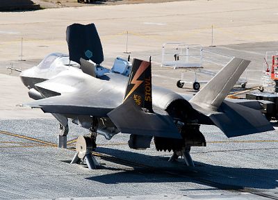 самолет, война, военный, Joint Strike Fighter, самолеты, F - 35 Lightning II - обои на рабочий стол