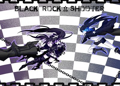 Black Rock Shooter - оригинальные обои рабочего стола