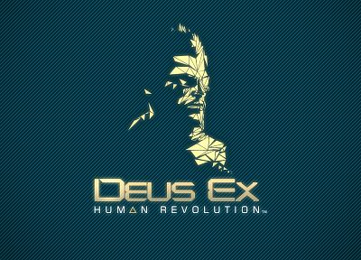 видеоигры, логотипы, Deus Ex : Human Revolution, Адам Дженсен - оригинальные обои рабочего стола
