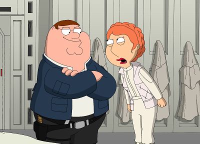 Family Guy, Питер Гриффин, Лоис Гриффин - копия обоев рабочего стола