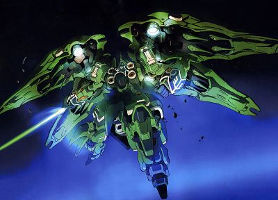 Gundam Unicorn - оригинальные обои рабочего стола