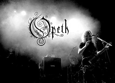 Opeth, монохромный - копия обоев рабочего стола