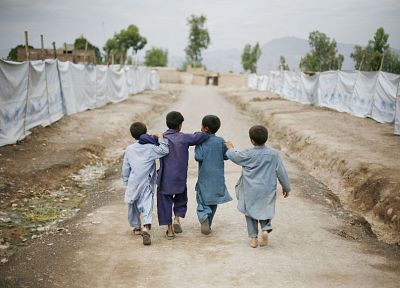 Афганистан, дети - оригинальные обои рабочего стола
