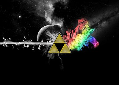 Pink Floyd, Triforce - случайные обои для рабочего стола