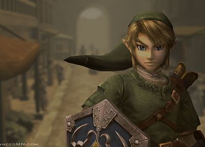 Линк, Легенда о Zelda : Twilight Princess - оригинальные обои рабочего стола