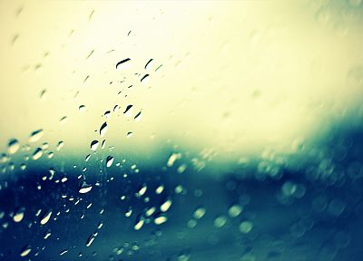 крупный план, дождь, капли воды, капли дождя, дождь на стекле - случайные обои для рабочего стола
