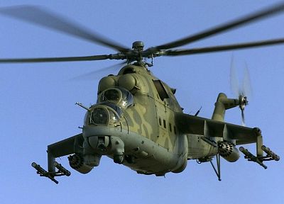 вертолеты, транспортные средства, Ми- 24 - копия обоев рабочего стола