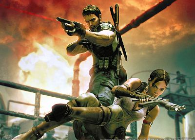 видеоигры, Resident Evil, 3D (трехмерный), Шева Аломар - похожие обои для рабочего стола