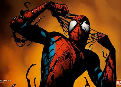 Человек-паук, Марвел комиксы - обои на рабочий стол