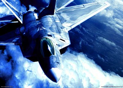видеоигры, самолет, F-22 Raptor - оригинальные обои рабочего стола