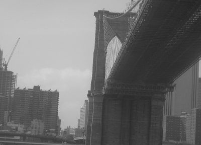 мосты, Нью-Йорк, города - оригинальные обои рабочего стола