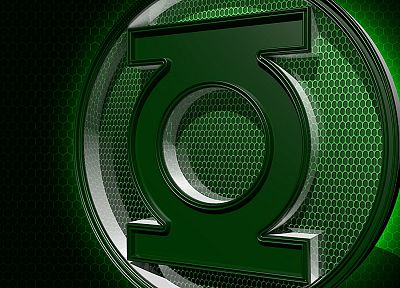 Зеленый Фонарь, DC Comics, логотипы - оригинальные обои рабочего стола