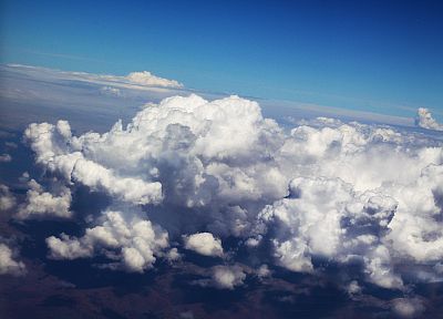 облака, пейзажи, небо - оригинальные обои рабочего стола