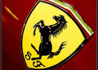 Феррари, транспортные средства, логотипы, Ferrari Emblem - оригинальные обои рабочего стола