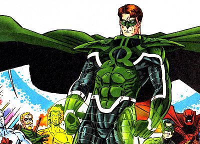 Зеленый Фонарь, DC Comics, комиксы - оригинальные обои рабочего стола