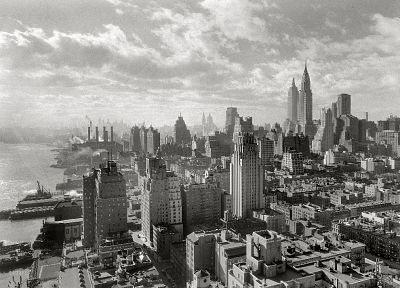 города, архитектура, здания, Нью-Йорк - случайные обои для рабочего стола