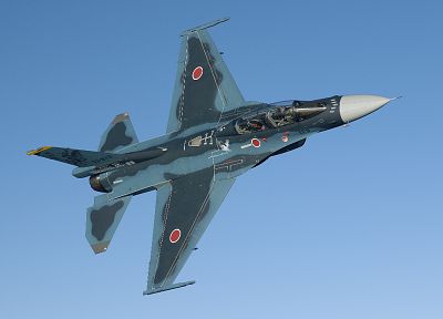 самолет, небо, F- 2, JASDF - оригинальные обои рабочего стола