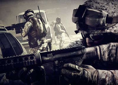 видеоигры, война, оружие, Battlefield 3 - оригинальные обои рабочего стола