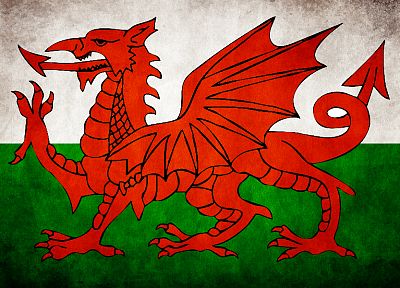 флаги, Уэльс - обои на рабочий стол