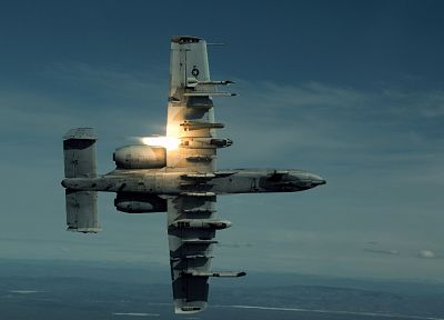 самолет, ракеты, А-10 Thunderbolt II - копия обоев рабочего стола