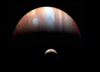 космическое пространство, планеты, Юпитер - оригинальные обои рабочего стола