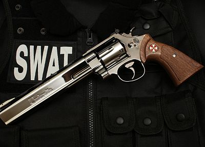 пистолеты, SWAT, револьверы, оружие, Зонт Корпорация - копия обоев рабочего стола