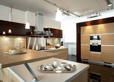 архитектура, комната, кухня - случайные обои для рабочего стола