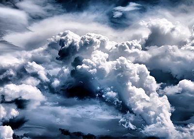 облака, небо, небеса - оригинальные обои рабочего стола