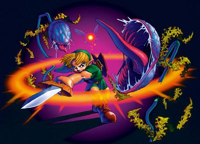 Линк, Легенда о Zelda - оригинальные обои рабочего стола