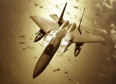 самолет, транспортные средства, F-15 Eagle - оригинальные обои рабочего стола