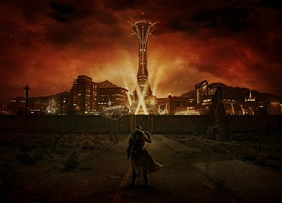 видеоигры, Fallout New Vegas, концепт-арт - оригинальные обои рабочего стола