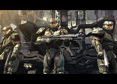 Master Chief, Halo Wars - оригинальные обои рабочего стола