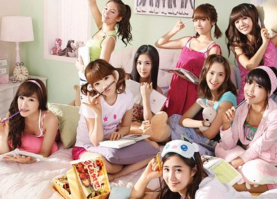 девушки, Girls Generation SNSD (Сонёсидэ), знаменитости - оригинальные обои рабочего стола