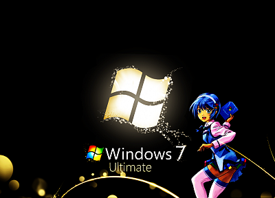 Windows 7, Мадобе Нанами, ОС- загар - случайные обои для рабочего стола