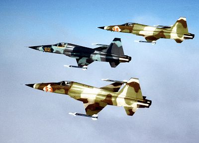 самолет, военный, самолеты, F - 5 Freedom Fighter - случайные обои для рабочего стола
