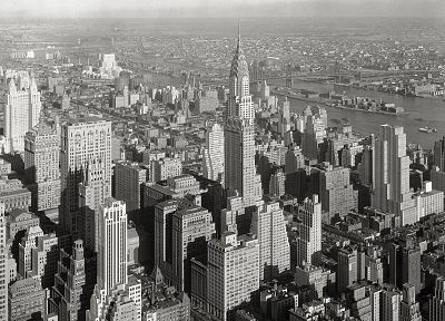 города, здания, Нью-Йорк, Крайслер-билдинг - копия обоев рабочего стола