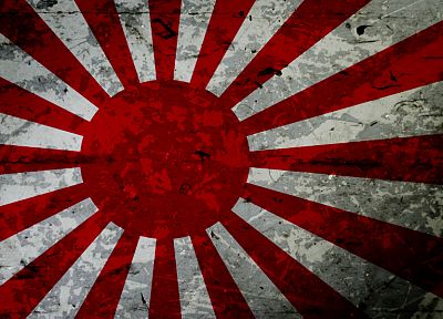 Япония, красный цвет, флаги, как фашистский флаг - обои на рабочий стол